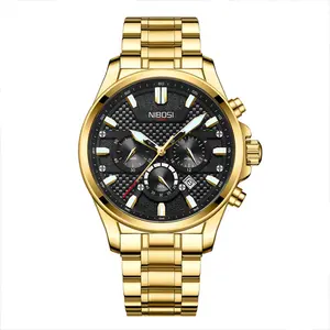 Nibosi 2512 High Quality Stainless Steel & Multifunction Chronograph Men's Watch - Variant 2